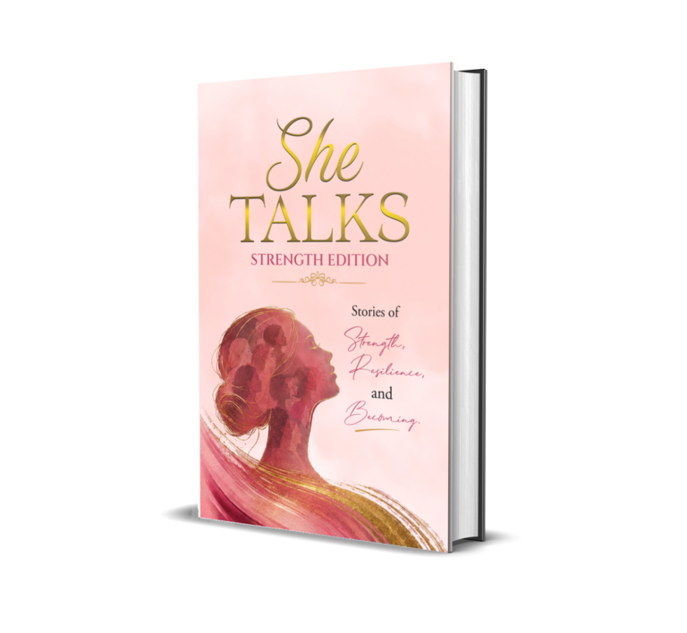 She Talks Strength Edition Cover